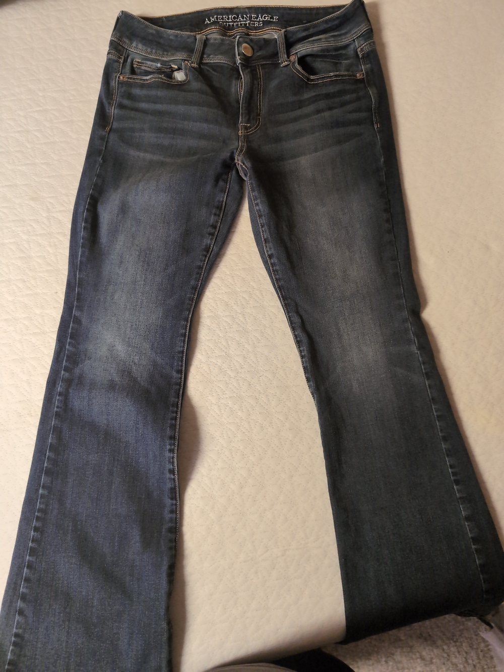 American Eagle Outfitters Dark Blue Flared Jeans